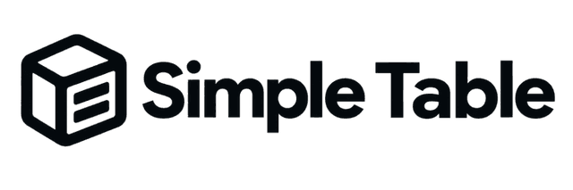 Simple Table Logo